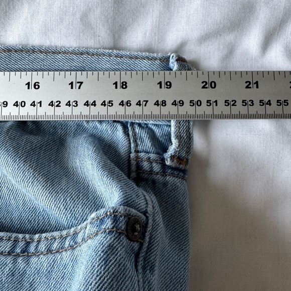 Old Navy Men's Straight Light Wash Blue Jeans 38x32 Western Rodeo Stampede Denim - Picture 11 of 15